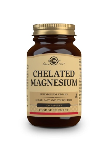 Solgar Chelated Magnesium x100tab