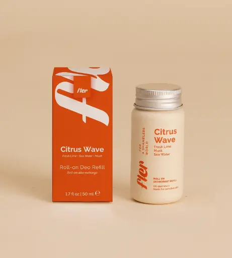 Fler Refill Deodorant -Citrus Wave, vanilla bloom