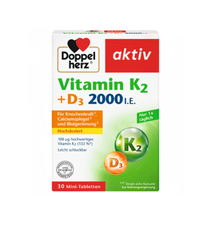 [4009932136616] Doppel herz D3 + K2 x30tb