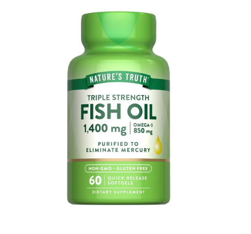 [840093106070] Natures truth fish oil x60tb
