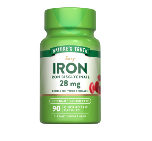 [400860017388535841] Natures truth iron 28mg x90tb
