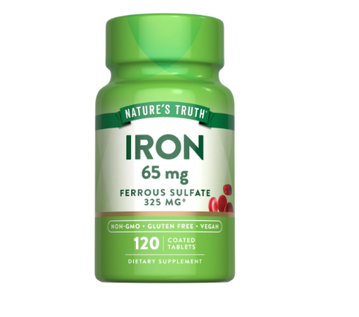 [400860017388535842] Natures truth iron 65mg x120tb