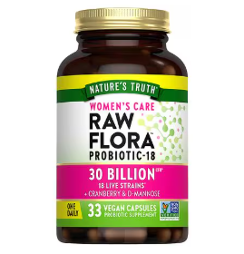 [840093125408] Natures truth raw flora 3bilion