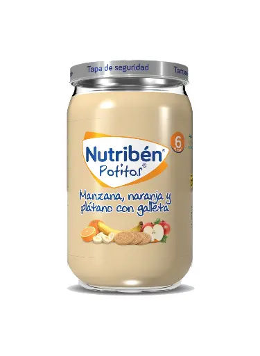 [8430094313243] Nutriben potitos manzana con galleta