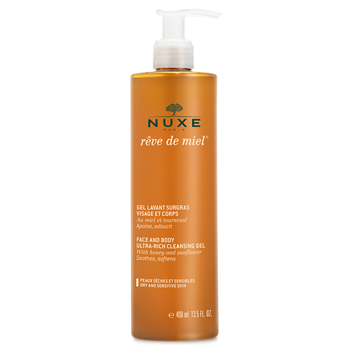 [3264680004063] Nuxe reve de miel gel lavant surgas