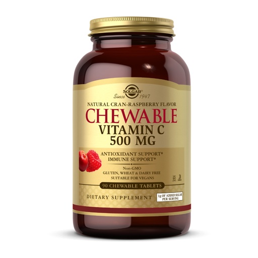 [40086001738853131] Solgar C 500mg chewable