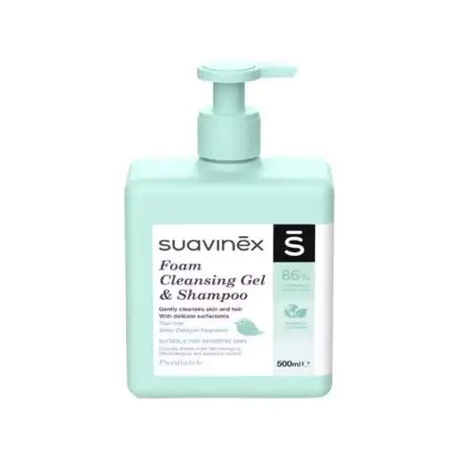 [8426420078603] Suavinex foam cleansing gel 300ml